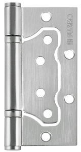 Петля универсальная без врезки IN4500W-BL SC (500-2BB/BL 100x2,5) матовый хром БЛИСТЕР